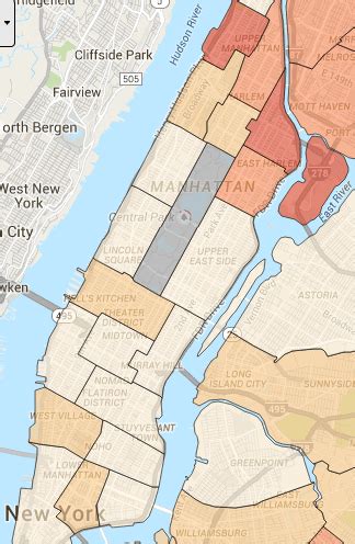 safest neighborhoods manhattan